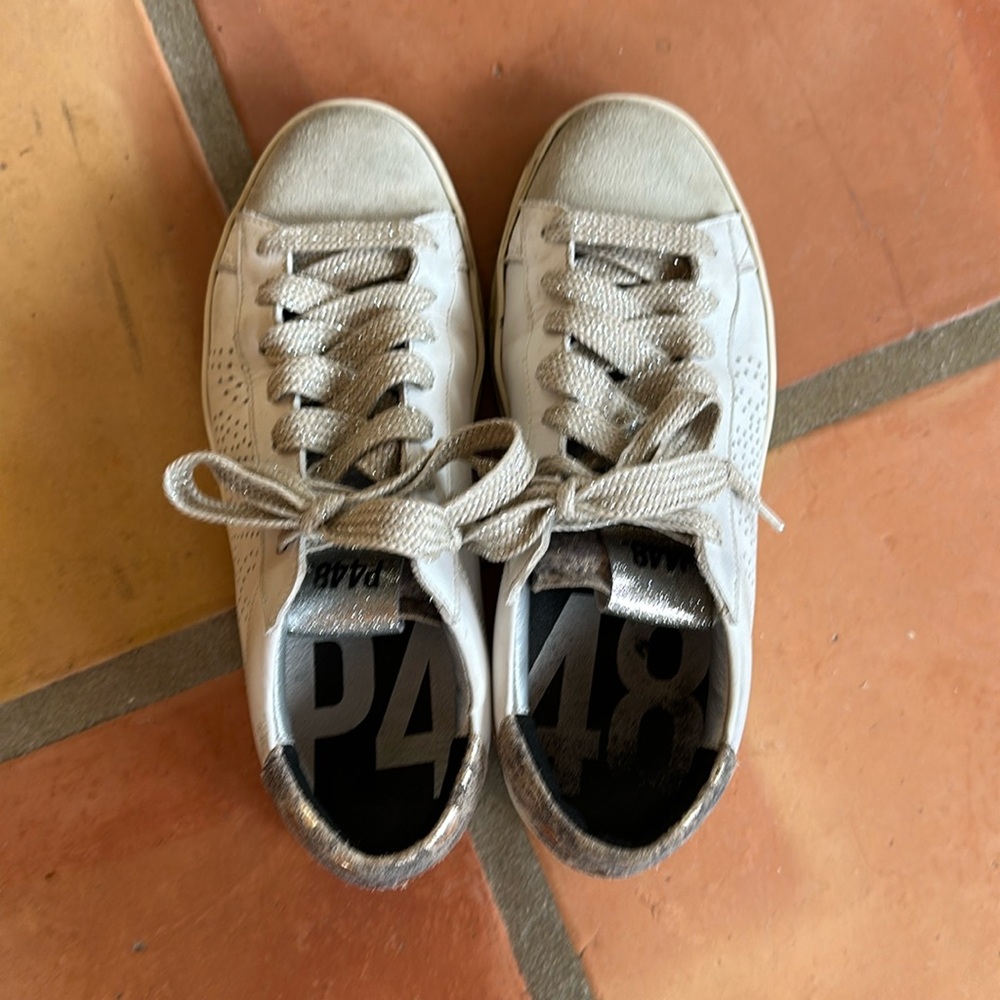 P448 sneakers, size 38 (8 US)